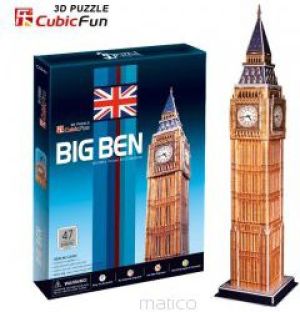 Cubicfun Zegar Big Ben Puzzle 3D (C094H) 1