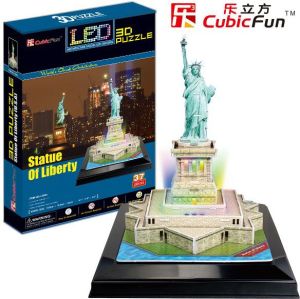 Cubicfun PUZZLE 3D Statua Wolności (Światło) - L505H 1