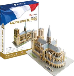 Cubicfun PUZZLE 3D Notre Dame (Światło) - L173H 1
