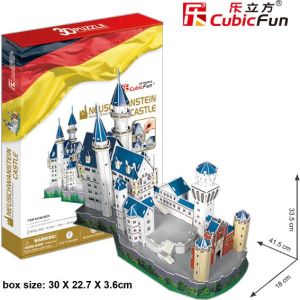 Cubicfun PUZZLE 3D Zamek Neuschwanstein - MN062H 1