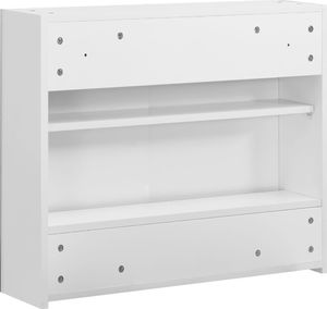 vidaXL Szafka łazienkowa z lustrem biała 80x15x60cm 5