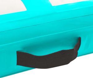 vidaXL Dmuchany materac gimnastyczny 92663 400 cm x 100 cm x 15 cm zielony 5