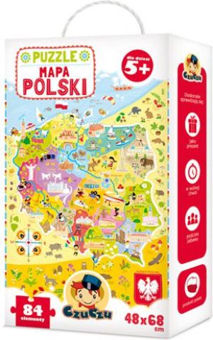 Czuczu Puzzle Mapa Polski - 4862610 1