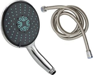Słuchawka prysznicowa vidaXL 2-funkcyjna srebrny (146487) 1