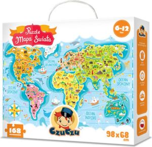 Czuczu Puzzle Mapa Świata (5603029) 1