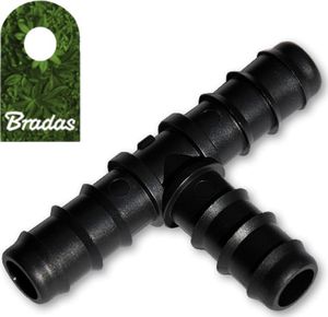 Bradas Trójnik z wtykiem na wąż 3x 16mm do łączenia węży kroplujących Bradas 7317 1