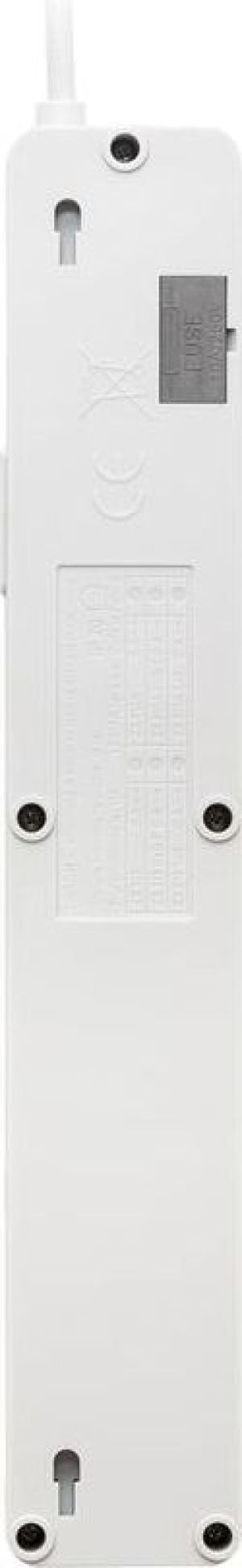 Listwa zasilająca Lestar ZX 510 przeciwprzepięciowa 5 gniazd 1 m szara 3