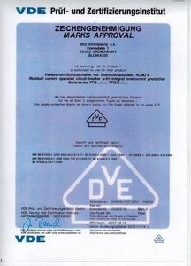 SEZ Krompachy B40A 30mA 2P 10kA TYP A Wyłącznik różnicowoprądowy z członem nadprądowym RCBO SEZ 0585 3