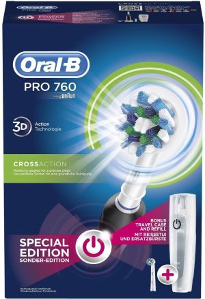 Szczoteczka Oral-B Pro 760 CrossAction Czarna 3