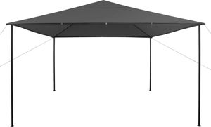 vidaXL Pawilon ogrodowy, 4 x 4 x 2,7 m, antracytowy, 180 g/m 2