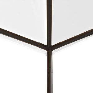 vidaXL Pawilon ogrodowy, 3 x 3 x 2,7 m, biały, 180 g/m 3