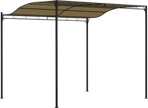 vidaXL Zadaszenie, 3 x 2,5 m, kolor taupe, 180 g/m 4