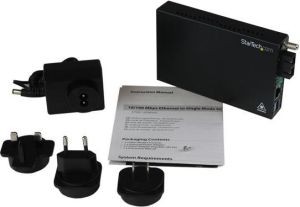 Konwerter światłowodowy StarTech ETHERNET SM FIBER CONVERTER SC (ET90110SM302) 5