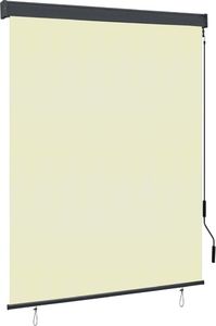 vidaXL Roleta zewnętrzna, 140x250 cm, kremowa 1