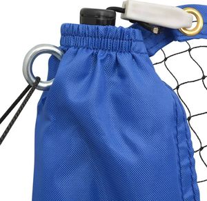 vidaXL Siatka do badmintona, lotki, 300x155 cm 6