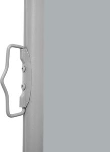 vidaXL Wysuwana markiza boczna na taras, 600 x 160 cm, szara 4