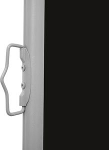 vidaXL Wysuwana markiza boczna na taras, 600 x 160 cm, czarna 4