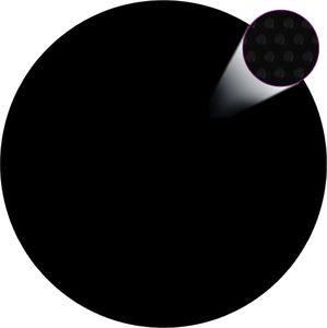 vidaXL Pływająca folia solarna z PE na basen, 488 cm, czarno-niebieska 4
