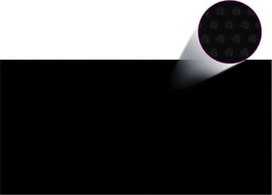 vidaXL Pływająca folia solarna z PE, 549x274 cm, czarno-niebieska 4