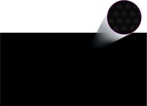 vidaXL Pływająca pokrywa solarna z PE, 488x244 cm, czarno-niebieska 4