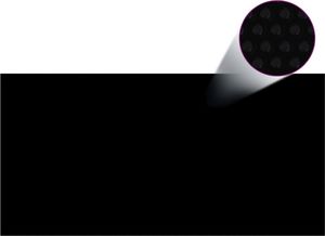 vidaXL Pływająca pokrywa solarna z PE, 975x488 cm, czarno-niebieska 4