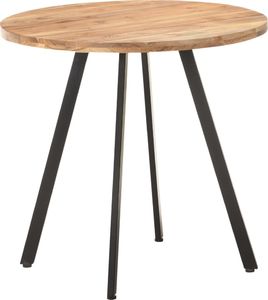 vidaXL Stół jadalniany, 80 cm, lite drewno akacjowe 2