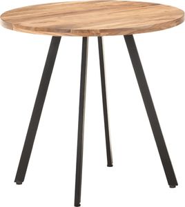 vidaXL Stół jadalniany, 80 cm, lite drewno akacjowe 6