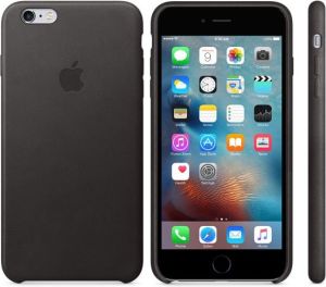 Apple Etui Leather Case do Apple iPhone 6s Plus, Czarne (MKXF2ZM/A) 4