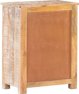 vidaXL Szafka, 61x35x76 cm, surowe drewno akacjowe 5