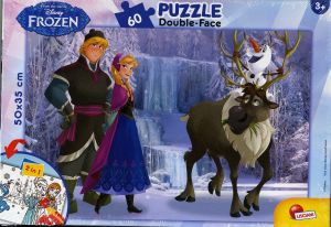 Lisciani Puzzle dwustronne, 60el - Frozen (49295) 1