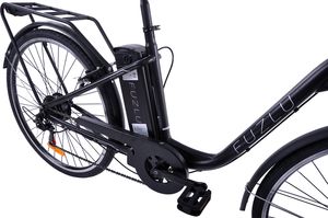Rower elektryczny Fuzlu Rower elektryczny 28 łabędź miejski czarny E-2 4