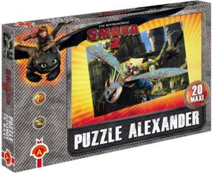 Alexander ALEXANDER Puzzle 20 Maxi Smoki 2 Pościg - 1010 1