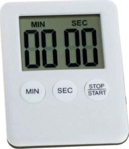 Minutnik Home Appliances cyfrowy biały (AG674A) 3