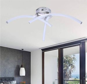 Lampa sufitowa ECpower ZD77A LAMPA SUFITOWA CHROM LED 105 DIOD 16W 3