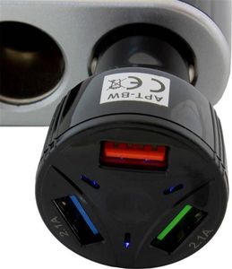 Ładowarka CGAuto 3x USB-A 3.1 A  (PLS34H) 2