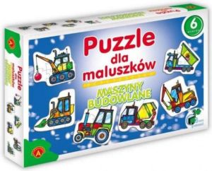 Alexander Puzzle dla maluszków - Maszyny Budowlane - 0541 2