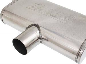 TurboWorks Tłumik Środkowy Tylny 76mm TurboWorks LT 409SS 3
