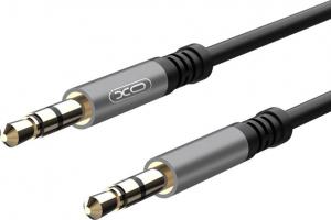 Kabel XO Jack 3.5mm - Jack 3.5mm 1m szary (NB121) 1