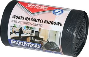 Office Products Worki na śmieci biurowe OFFICE PRODUCTS, mocne (LDPE), 35l, 50szt., czarne 1