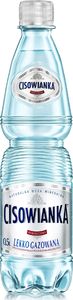 Woda Cisowianka Woda CISOWIANKA, lekko gazowana, butelka plastikowa, 0,5l 1