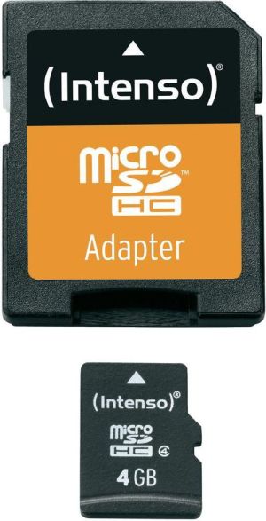 Karta Intenso MicroSDHC 4 GB Class 4  (3403450) 1