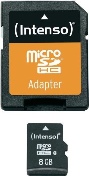 Karta Intenso MicroSDHC 8 GB Class 4  (3403460) 1