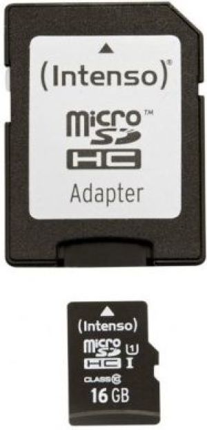 Karta Intenso Premium MicroSDHC 16 GB Class 10 UHS-I/U1  (3423470) 1