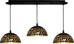 Lampa wisząca Milagro Nowoczesna lampa sufitowa czarna Milagro LISA ML6136 1