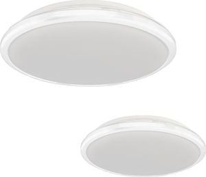 Lampa sufitowa Milagro Nowoczesny plafon sufitowy biały Milagro LED ML6401 1