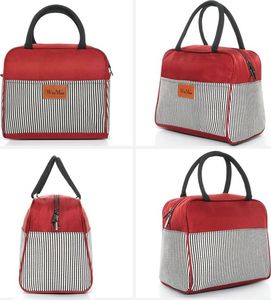 WinMax Torba termoizolacyjna Lunch Box czerwona 8.5l 5