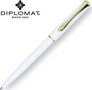 Diplomat Długopis Traveller, biały/złoty 2