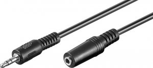 Kabel Goobay Jack 3.5mm - Jack 3.5mm 10m czarny (50935) 1
