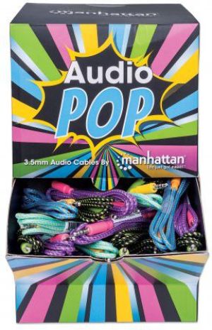 Kabel Manhattan Jack 3.5mm - Jack 3.5mm 1m  (390682) 3