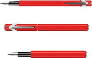 Caran d`Arche Pióro wieczne 849, M, czerwone 3